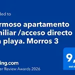 Hermoso apartamento familiar /acceso directo a la playa. Morros 3