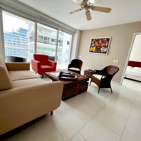 Apartamento Hermoso Familiar /acceso Directo A La Playa. Morros 3 Cartagena